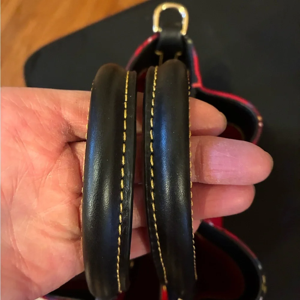 Dooney & Bourke Red and Green Plaid Mini Barlow - Picture 8 of 16